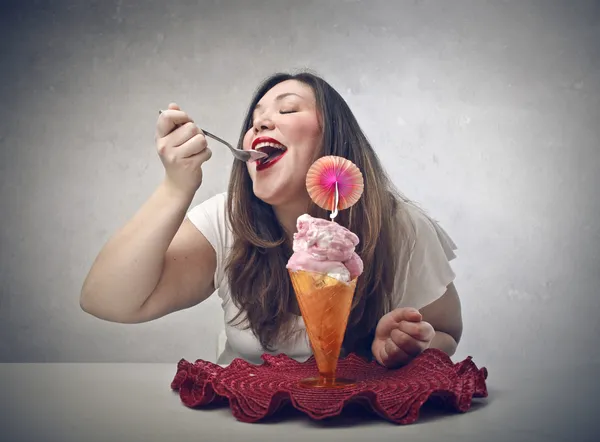 Eisbecher — Stockfoto