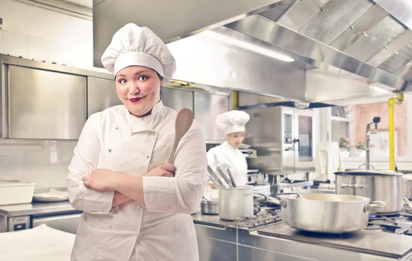 Chefe de cozinha — Fotografia de Stock