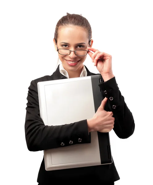 Mujer de negocios sonriendo —  Fotos de Stock