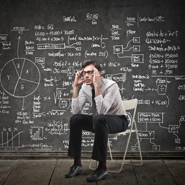 Man thinking — Stock Photo, Image