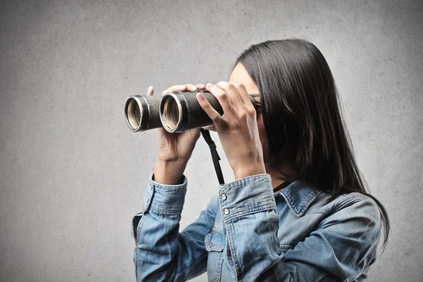 Verblüffte Frau — Stockfoto