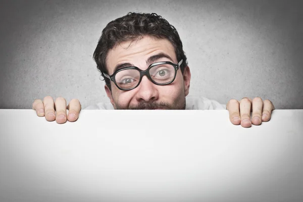 Man wearing glasses — Stock Photo, Image