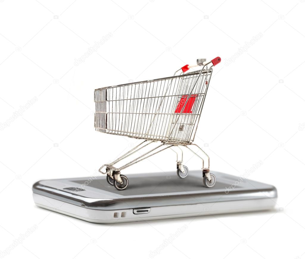 Cart over a phone