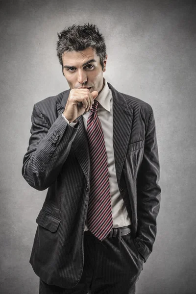 Handsome businessman — Stock Photo, Image