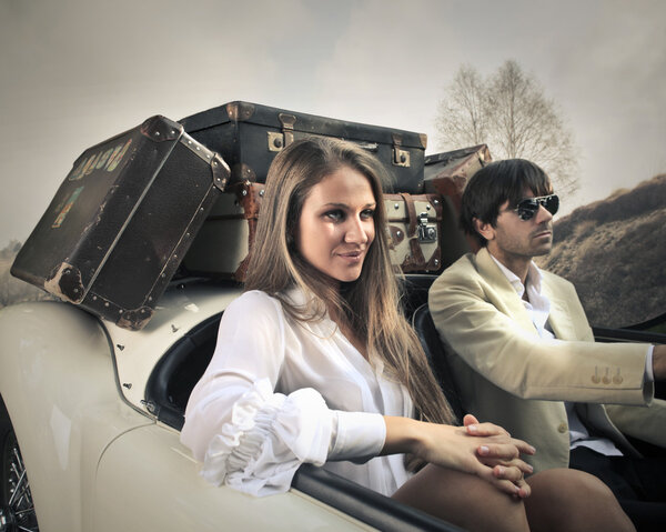 Пара готова к отъезду
