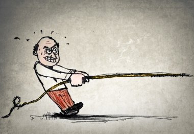 bir işadamı çizmek