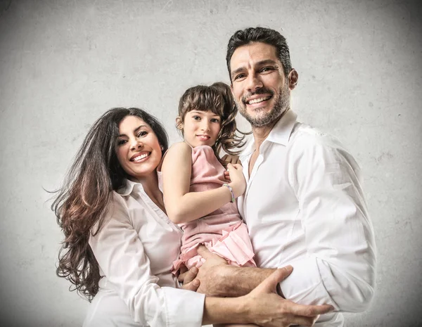 Szczęśliwa rodzina — Zdjęcie stockowe