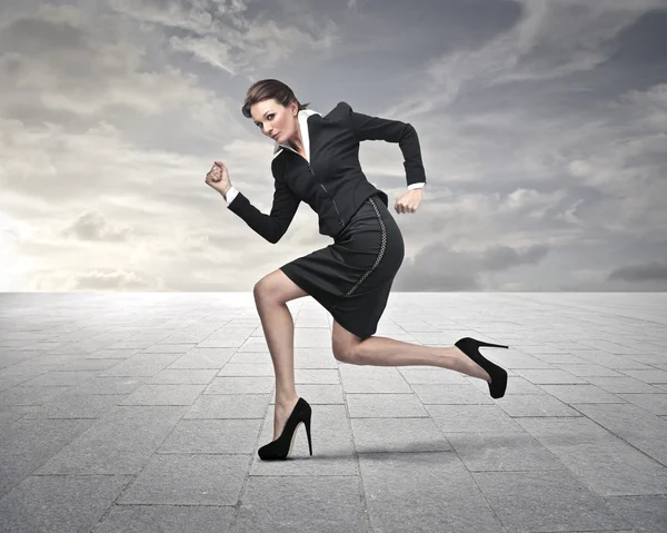 Nice businesswoman — Stock Photo, Image