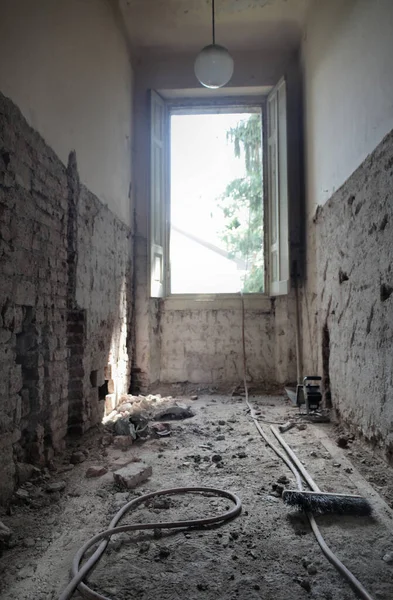 Zimmer Eines Hauses Renovierung — Stockfoto