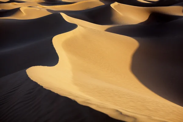 Sahara desert sand dunes. — Stock Photo, Image