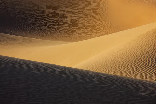 Sahara desert sand dunes. — Stock Photo, Image