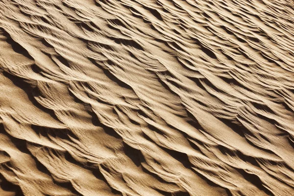 Modello di sabbia nel deserto del Sahara in Marocco . — Foto Stock