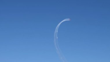 Essaouira, Marakeş, Fas - 2 Nisan 2022: Fas Kraliyet Hava Kuvvetleri 'nden 