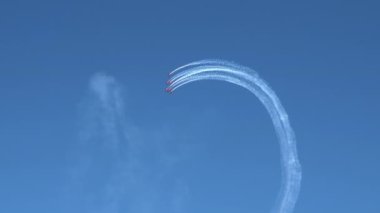 Essaouira, Marakeş, Fas - 2 Nisan 2022: Fas Kraliyet Hava Kuvvetleri 'nden 