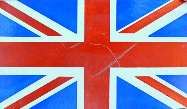 Bandeira Britânica Grungy — Fotografia de Stock