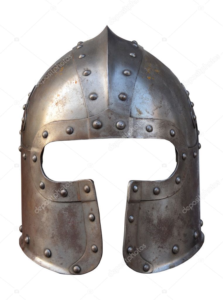 Isolated Armour Helmet — Stock Photo © mrdoomits 20831517