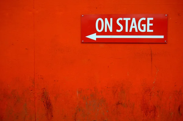 Theatre Sign — Stock Photo, Image