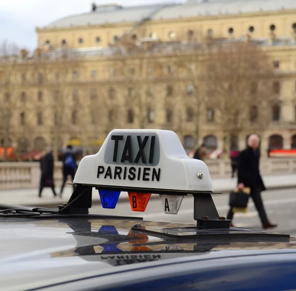 Taxi à Paris — Photo