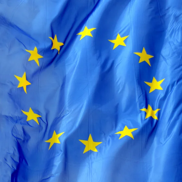 Vlag van Europa — Stockfoto
