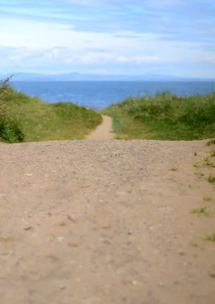 Sentier jusqu'à la plage — Photo