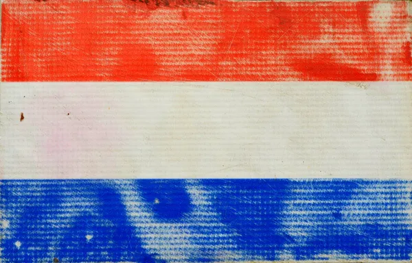 Grungy Dutch Flag — Stock Photo, Image