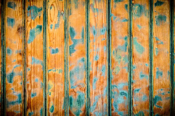 Geschuurd beschilderde deur — Stockfoto