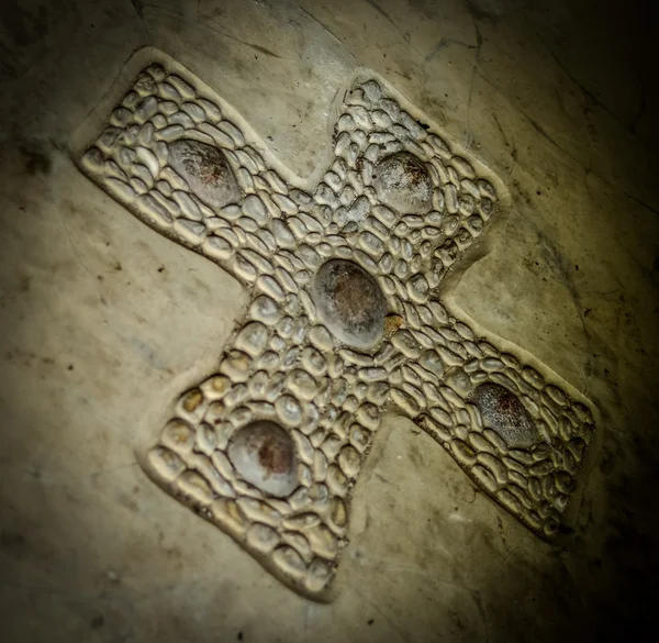 Croix celtique ancienne — Photo