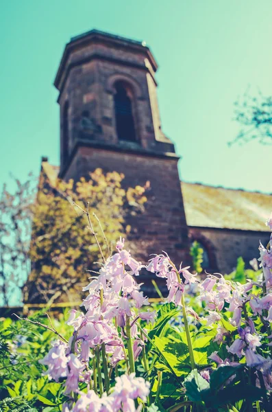 Retro Style Country Church — Stock Photo, Image