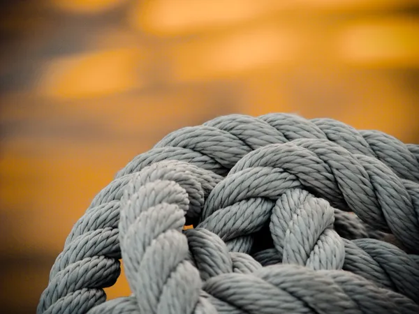 Vintage Harbor Mooring — Stock Photo, Image