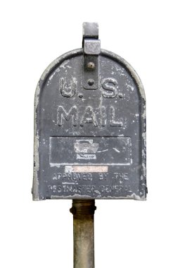izole vintage bize posta kutusu우리 메일 격리 된 빈티지 박스