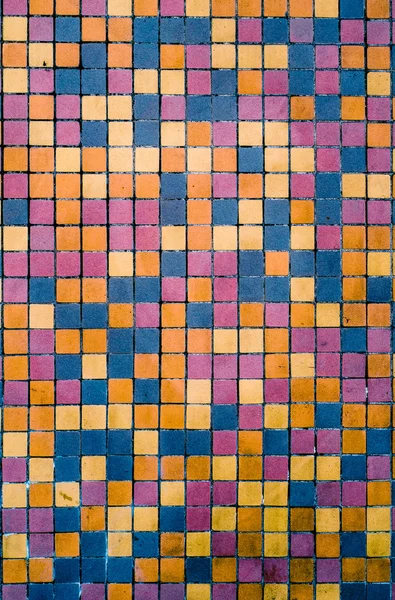 Retro Vintage azulejos de mosaico textura — Foto de Stock