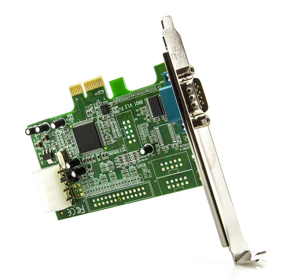 PCI Card on a white background — Stock Photo, Image