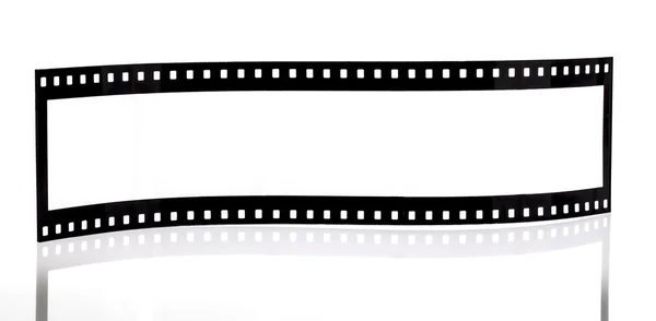 Filmstreifen isoliert auf weißem Hintergrund — Stockfoto