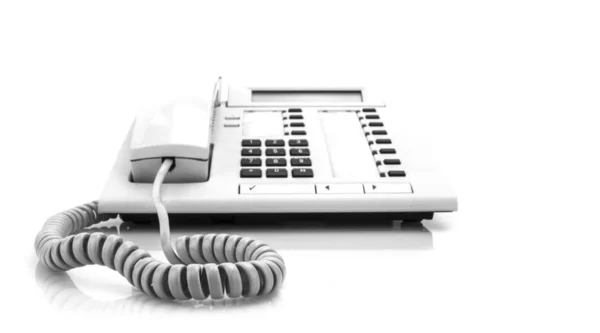 White Telephone — Stock Photo, Image