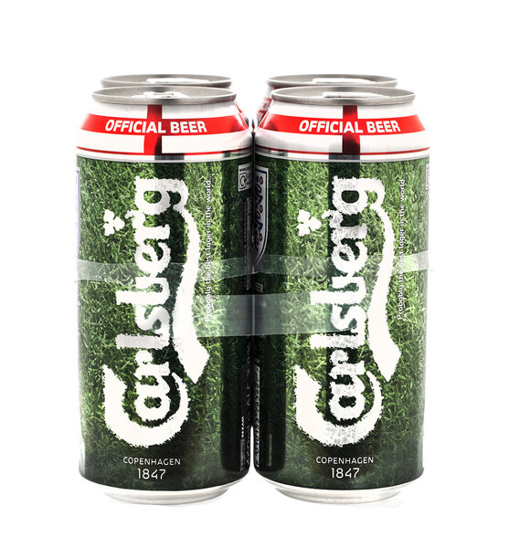 Calsberg the official Beer of England