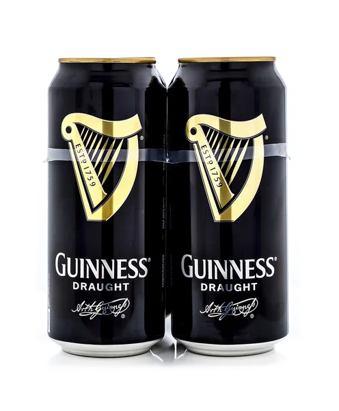 Empat pak Guinness — Stok Foto