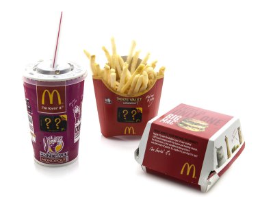 McDonalds Big Mac Meal clipart