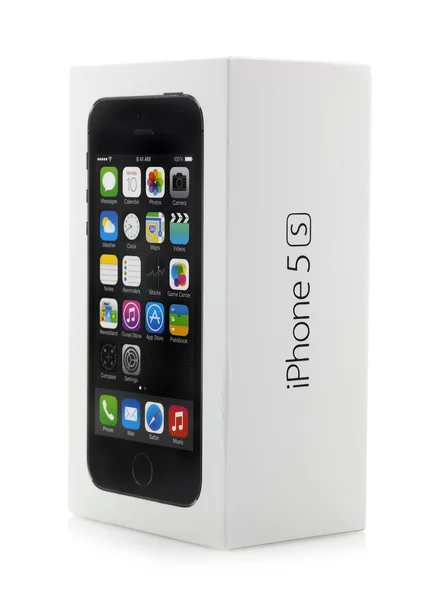 E iPhone 5S — Stock Photo, Image