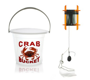 Crab Bucket clipart