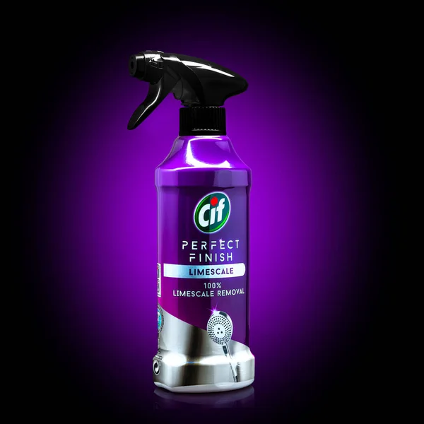 Swindon March 2022 Cif Perfect Finish Limescale Remover Spray Bottle — Stock Photo, Image