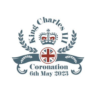 SwINDON, İngiltere - 11 Ekim 2022, Kral III. Charles Taç Giyme Töreni - 6 Mayıs 2023