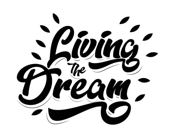 Living Dream Vector Illustration — Stock Photo, Image