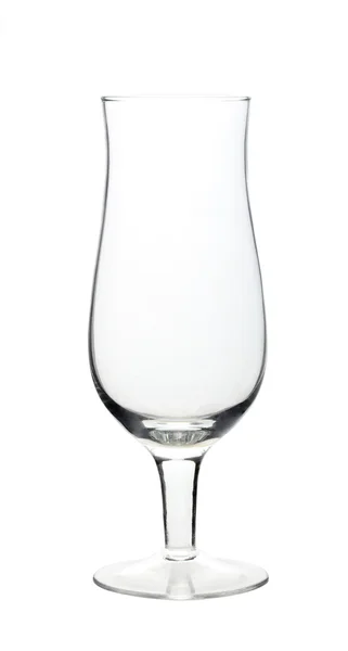 Άδειο ποτήρι του κοκτέιλ σε λευκό — Φωτογραφία Αρχείου