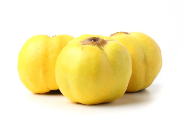 Quinces on white background — Stock Photo, Image