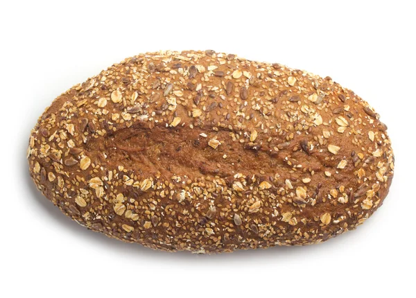 Brot auf Weiß — Stockfoto