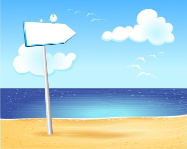 Sahilde özel işareti