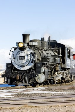 Huelva'daki ve toltec dar hat demiryolu, colorado, ABD