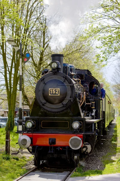 Tren de vapor, Boekelo - Haaksbergen, Países Bajos — Foto de Stock