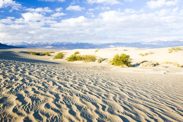 Soba borusu kuyuları kum tepeleri, ölüm Vadisi np, Kaliforniya, ABD — Stok fotoğraf