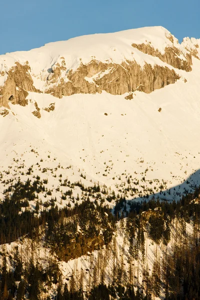 Lomnicky Peak, Vysoke Tatry (Høje Tatra), Slovakiet - Stock-foto